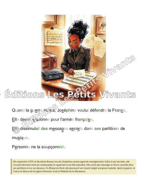 Aperçu page 2 du livre Joséphine Baker