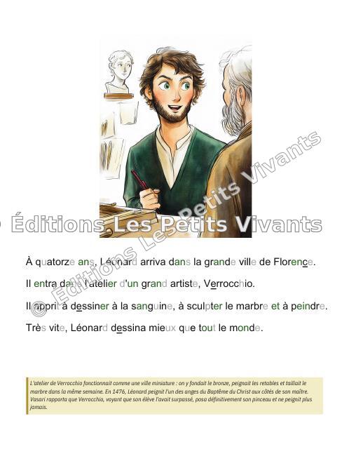 Aperçu page 1 du livre Léonard de Vinci