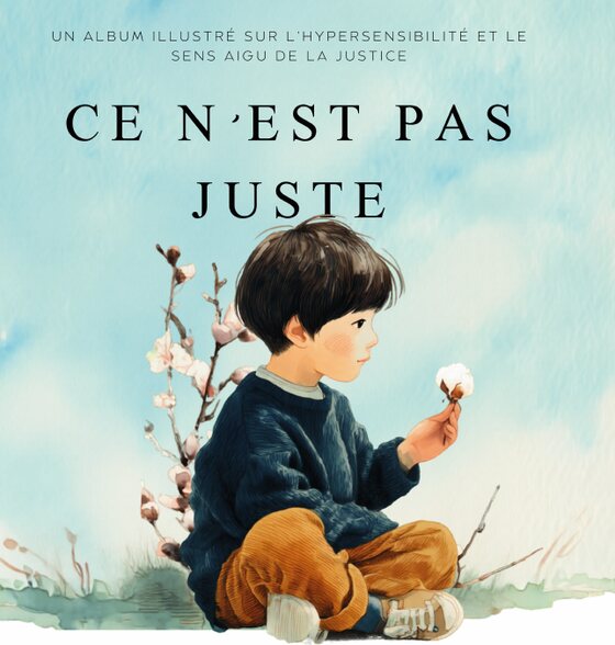 Couverture du livre Ce n'est pas juste, Editions Les Petits Vivants