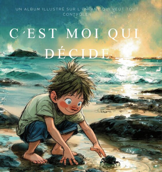 Couverture du livre C'est moi qui décide, Editions Les Petits Vivants