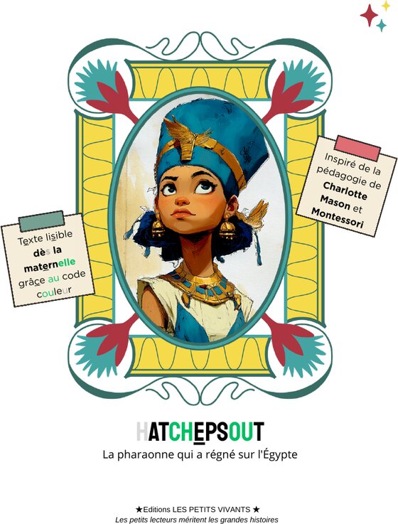 Couverture du livre Hatchepsout, Editions Les Petits Vivants