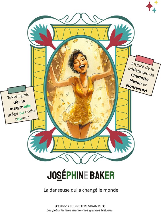 Couverture du livre Joséphine Baker, Editions Les Petits Vivants
